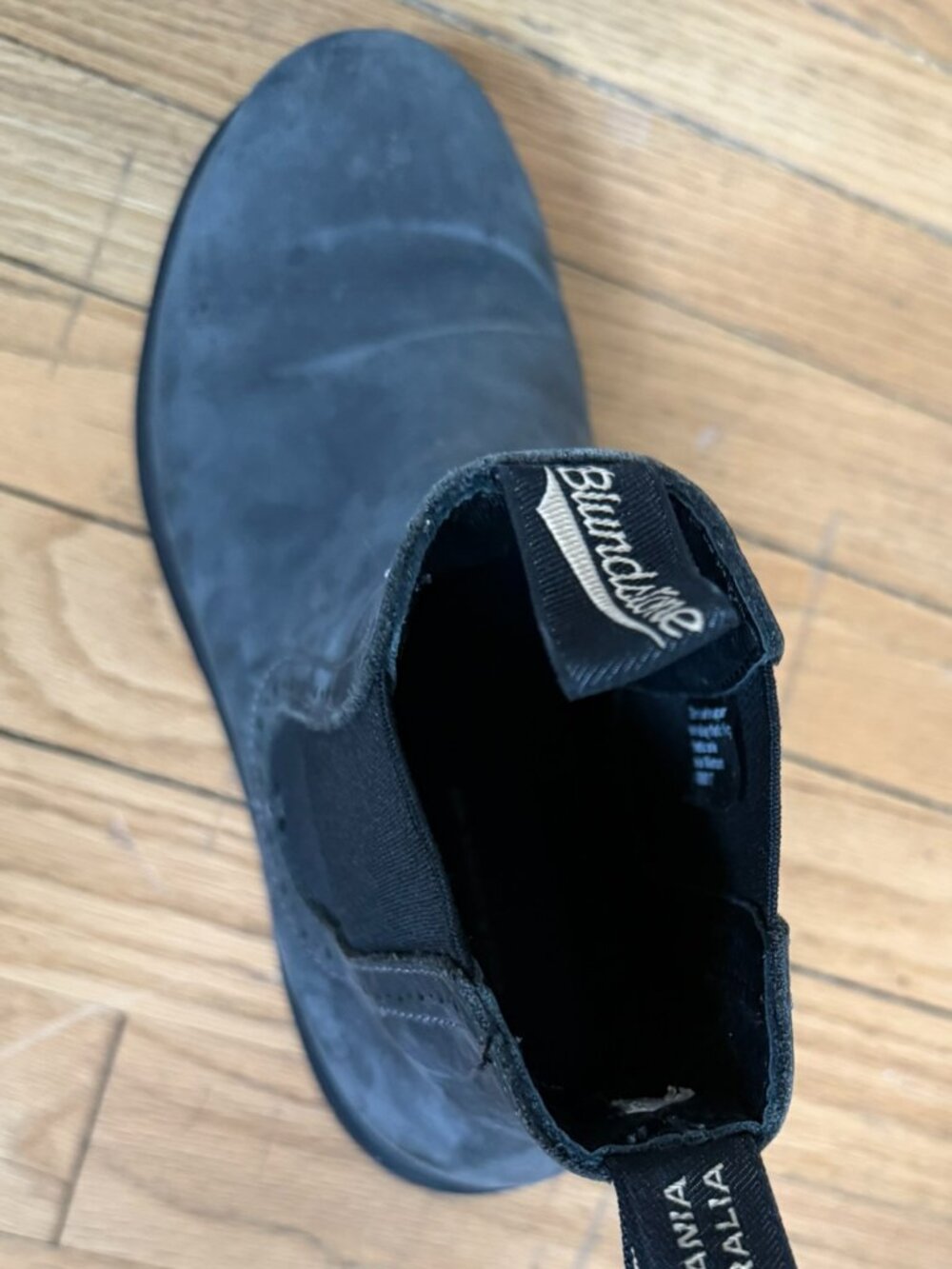 Blundstone Rustic Black High Top Boots, Women's 10M - Picture 9 of 11